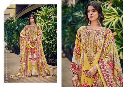 Musafir Vol 37 Riaz Art Cotton Lawn Karachi Salwar Suits Exporter Ahmedabad