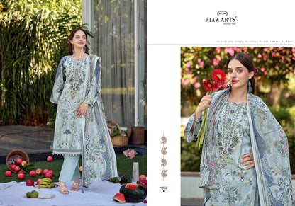 Musafir Vol 44 Riaz Art Cotton Karachi Salwar Suits Manufacturer Ahmedabad