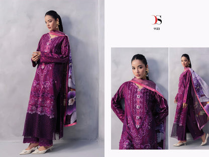 Mushq 25 Deepsy Cotton Pakistani Patch Work Suits Wholesaler Gujarat
