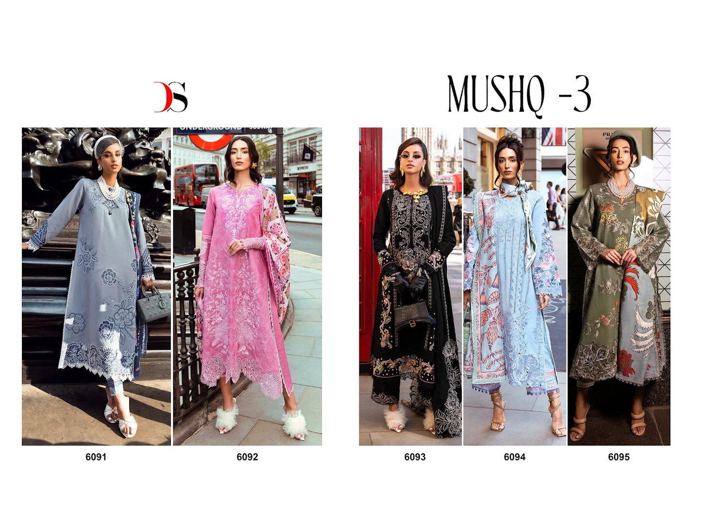 Mushq 3 Deepsy Cotton Pakistani Salwar Suits Wholesaler