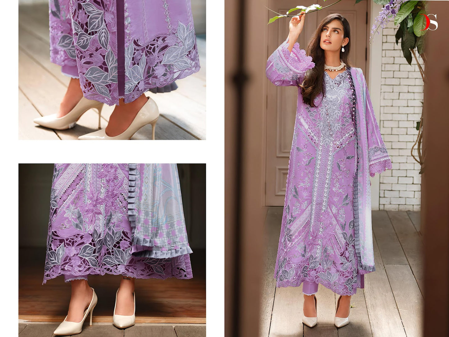 Mushq 4 Deepsy Cotton Pakistani Patch Work Suits Wholesale Rate
