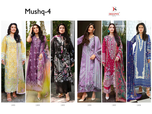 Mushq 4 Deepsy Cotton Pakistani Patch Work Suits Wholesale Rate