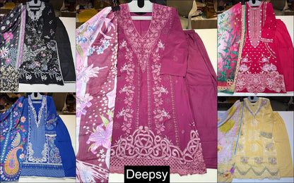 Mushq 4 Deepsy Cotton Pakistani Readymade Suits Wholesale Price