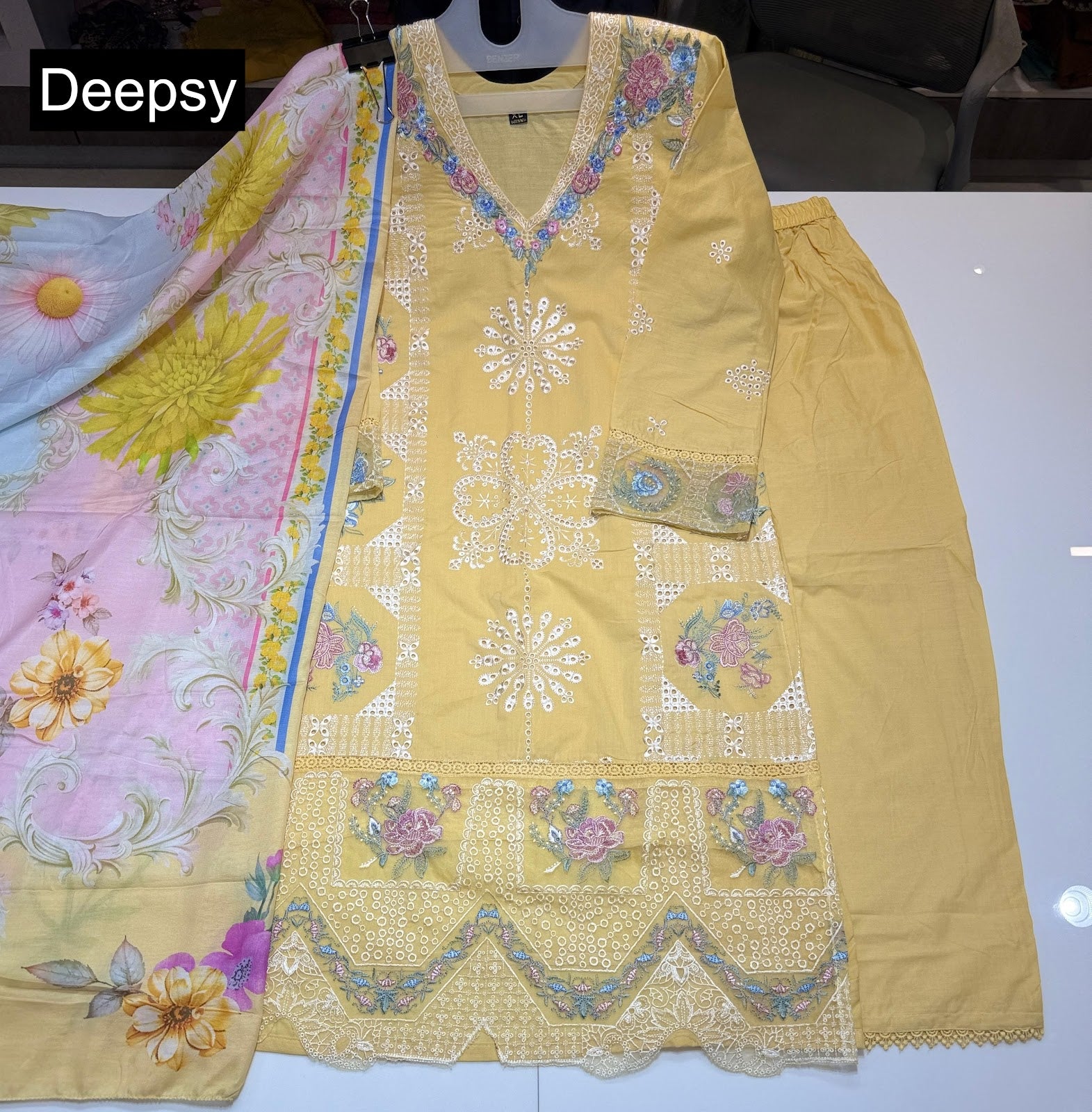 Mushq 4 Deepsy Cotton Pakistani Readymade Suits Wholesale Price