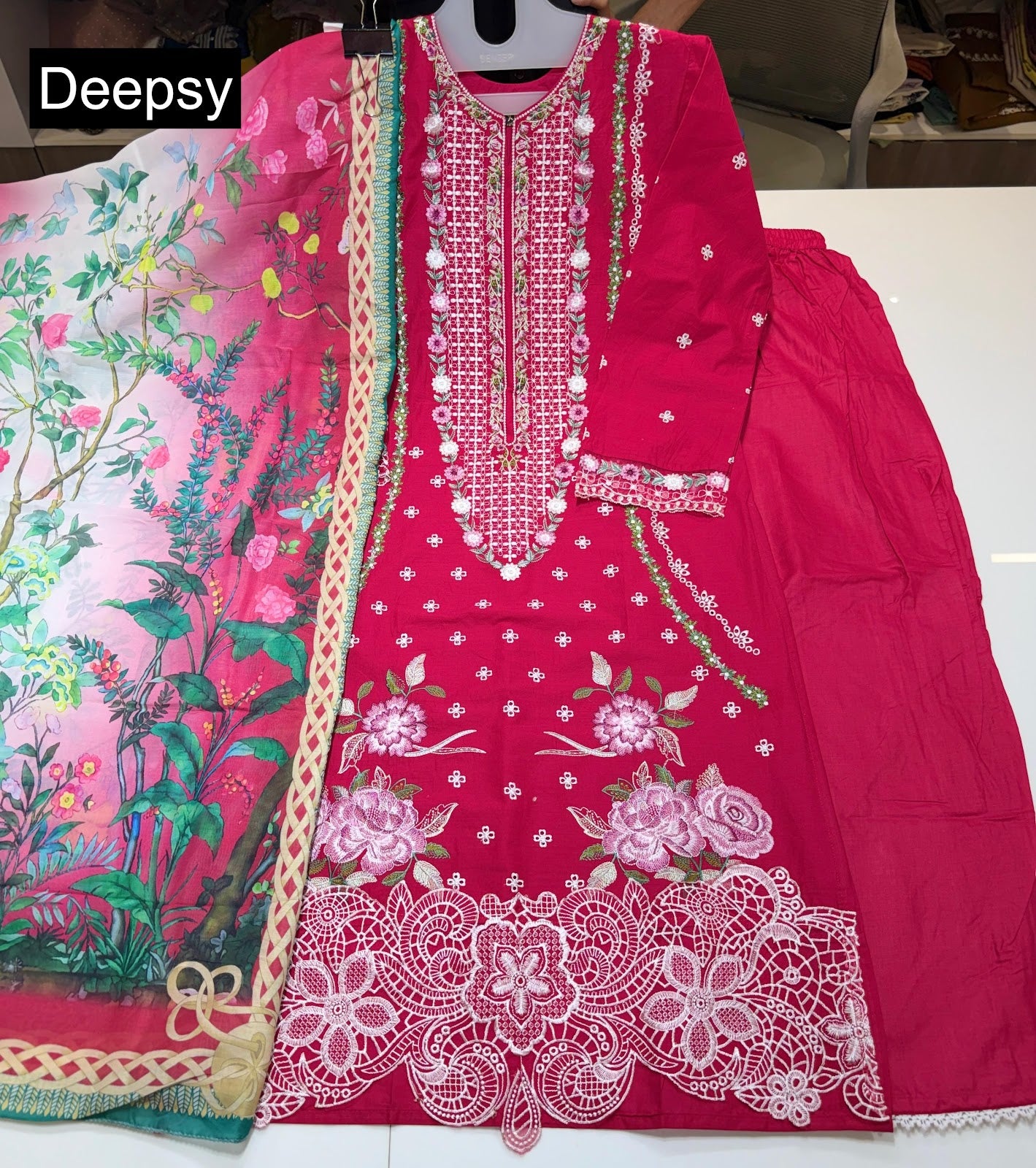 Mushq 4 Deepsy Cotton Pakistani Readymade Suits Wholesale Price