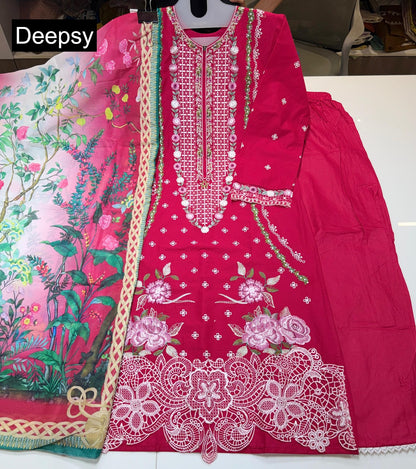 Mushq 4 Deepsy Cotton Pakistani Readymade Suits Wholesale Price