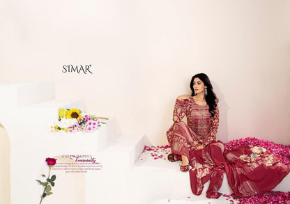 Mushq Organza Simar Viscose Pant Style Suits Wholesale Price