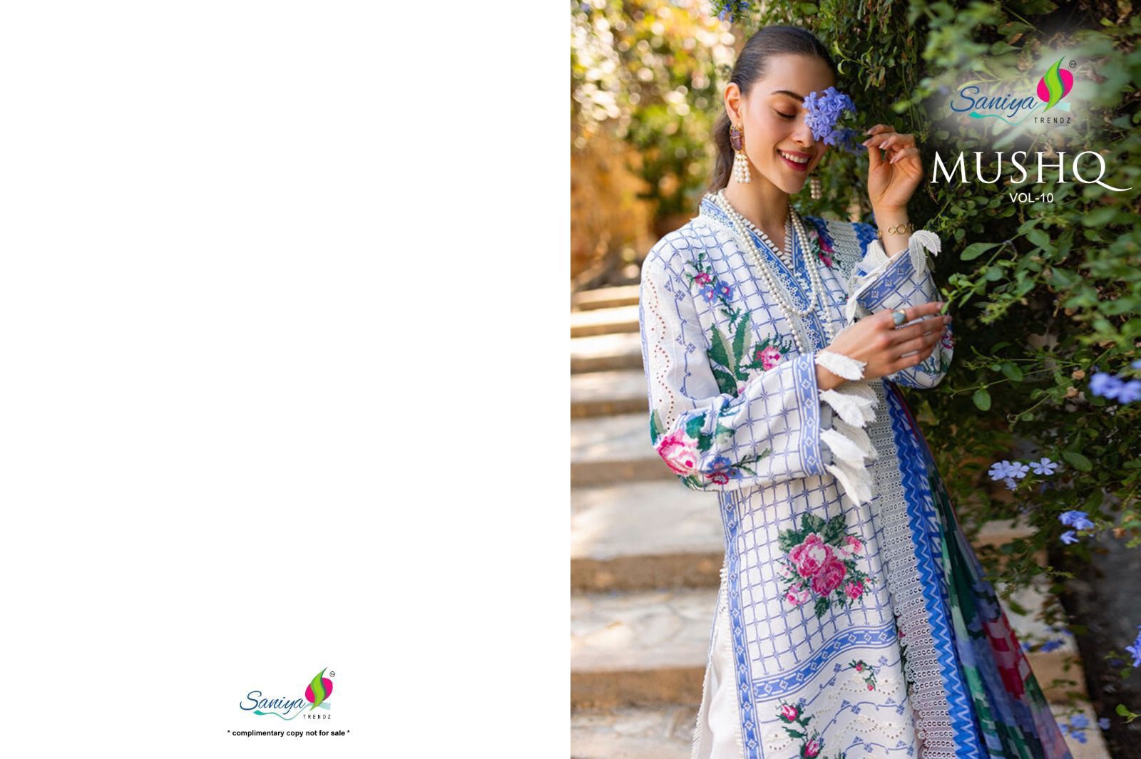 Mushq Vol 10 Saniya Trendz Cotton Pakistani Salwar Suits Manufacturer
