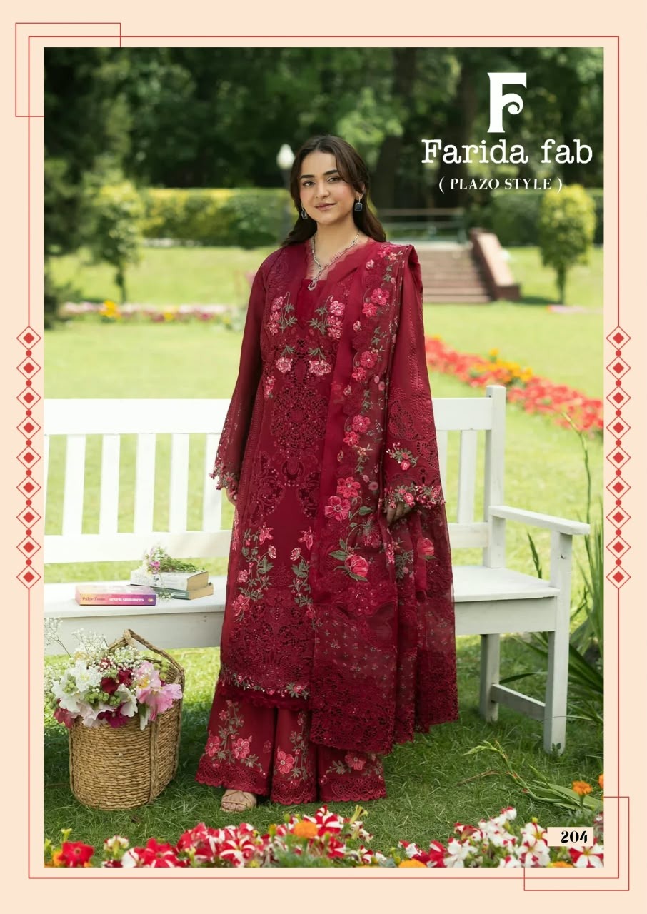 Mushq Vol 2 Farida Fab Cotton Karachi Salwar Suits Wholesale Rate
