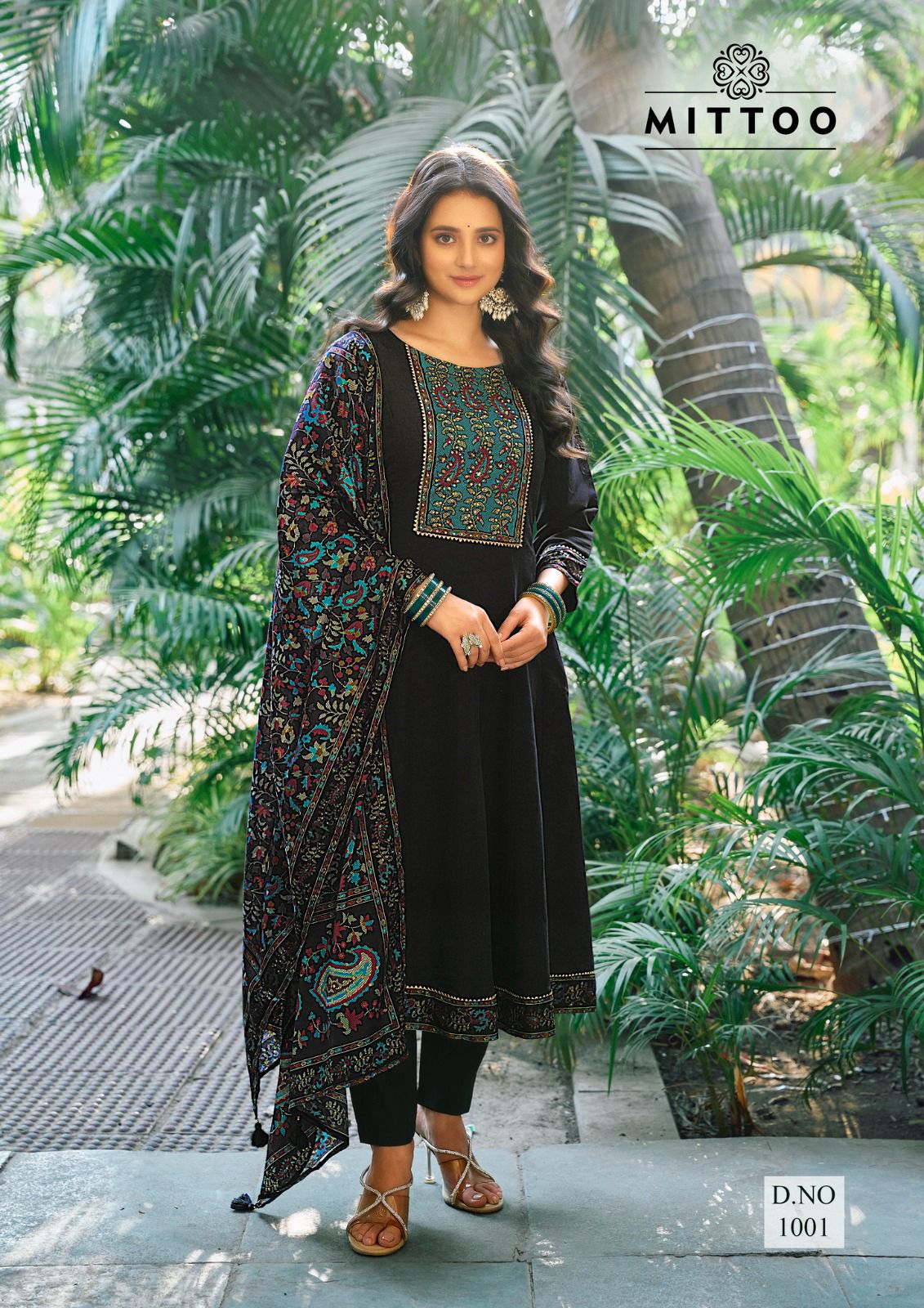 Muskaan Mittoo Modal Silk Readymade Anarkali Suits Wholesale Price