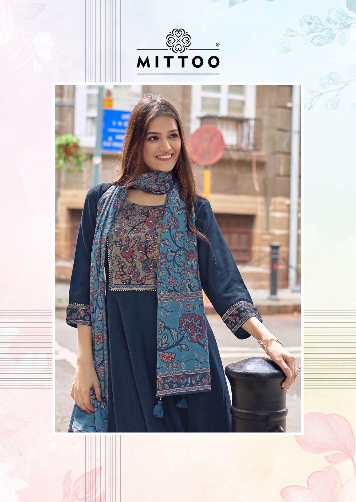 Muskaan Vol 2 Mittoo Modal Silk Readymade Anarkali Suits Exporter