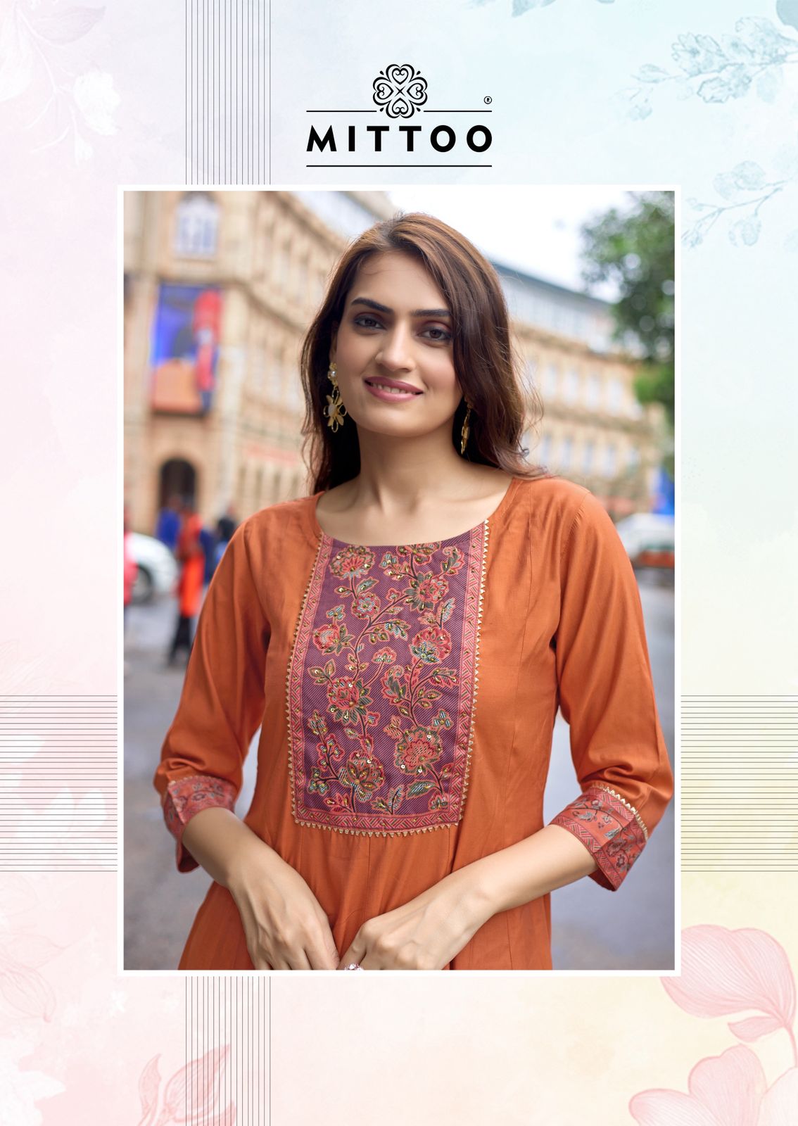 Muskaan Vol 2 Mittoo Modal Silk Readymade Anarkali Suits Exporter