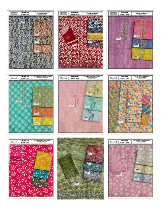 Muskan 2306 Kesar Salwar Suits Wholesale Price
