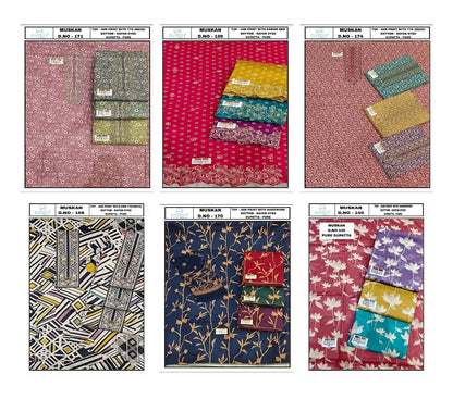 Muskan Kesar Karachi Prints Salwar Suits Manufacturer Gujarat