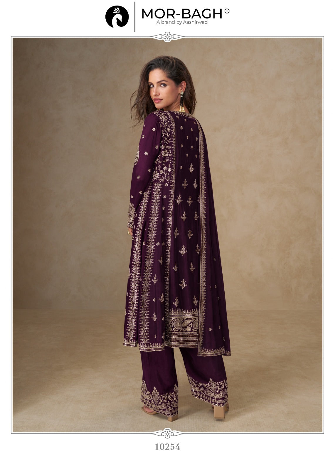 Muskan Mor Bagh Chinon Readymade Suits Supplier Gujarat