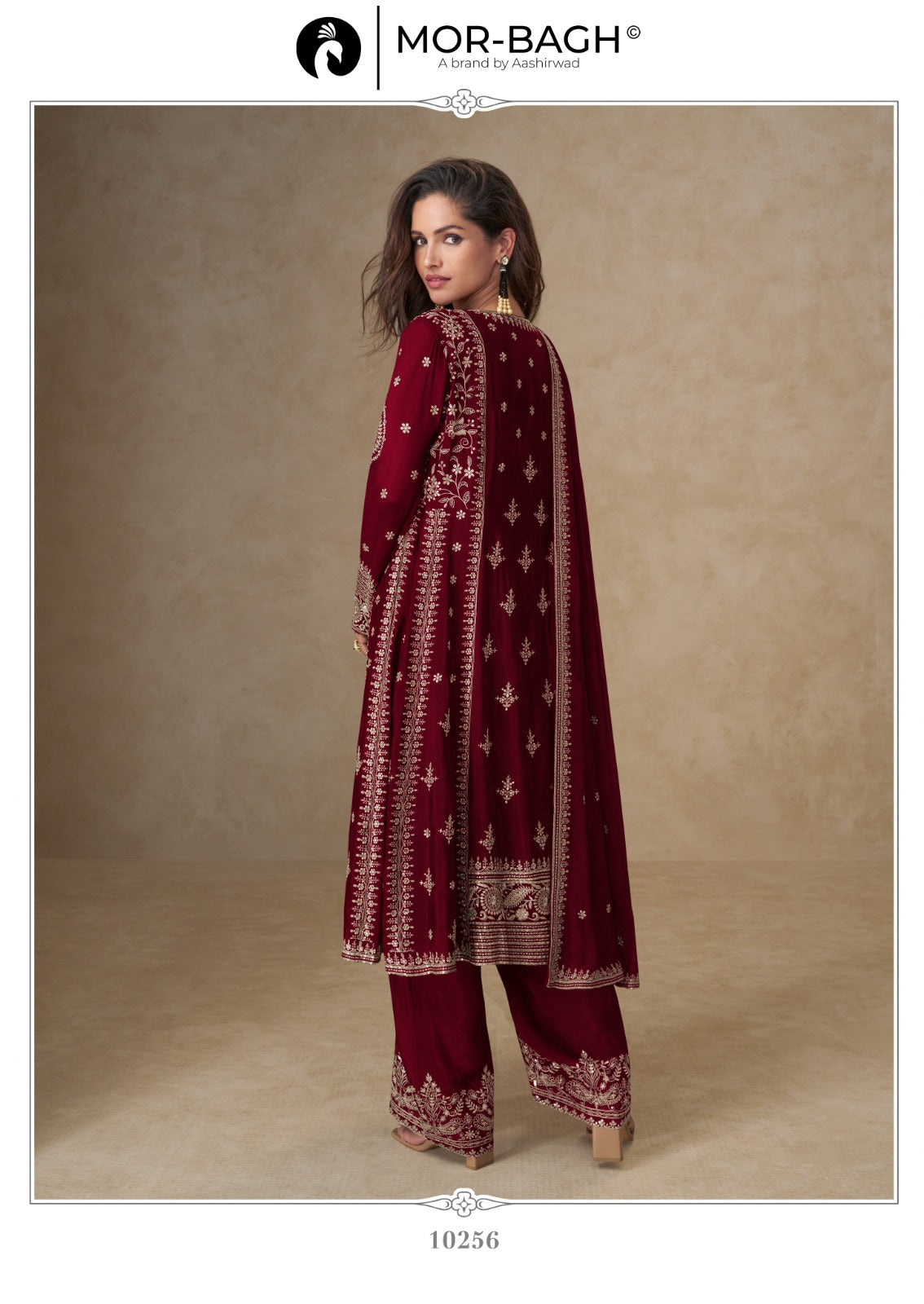 Muskan Mor Bagh Chinon Readymade Suits Supplier Gujarat