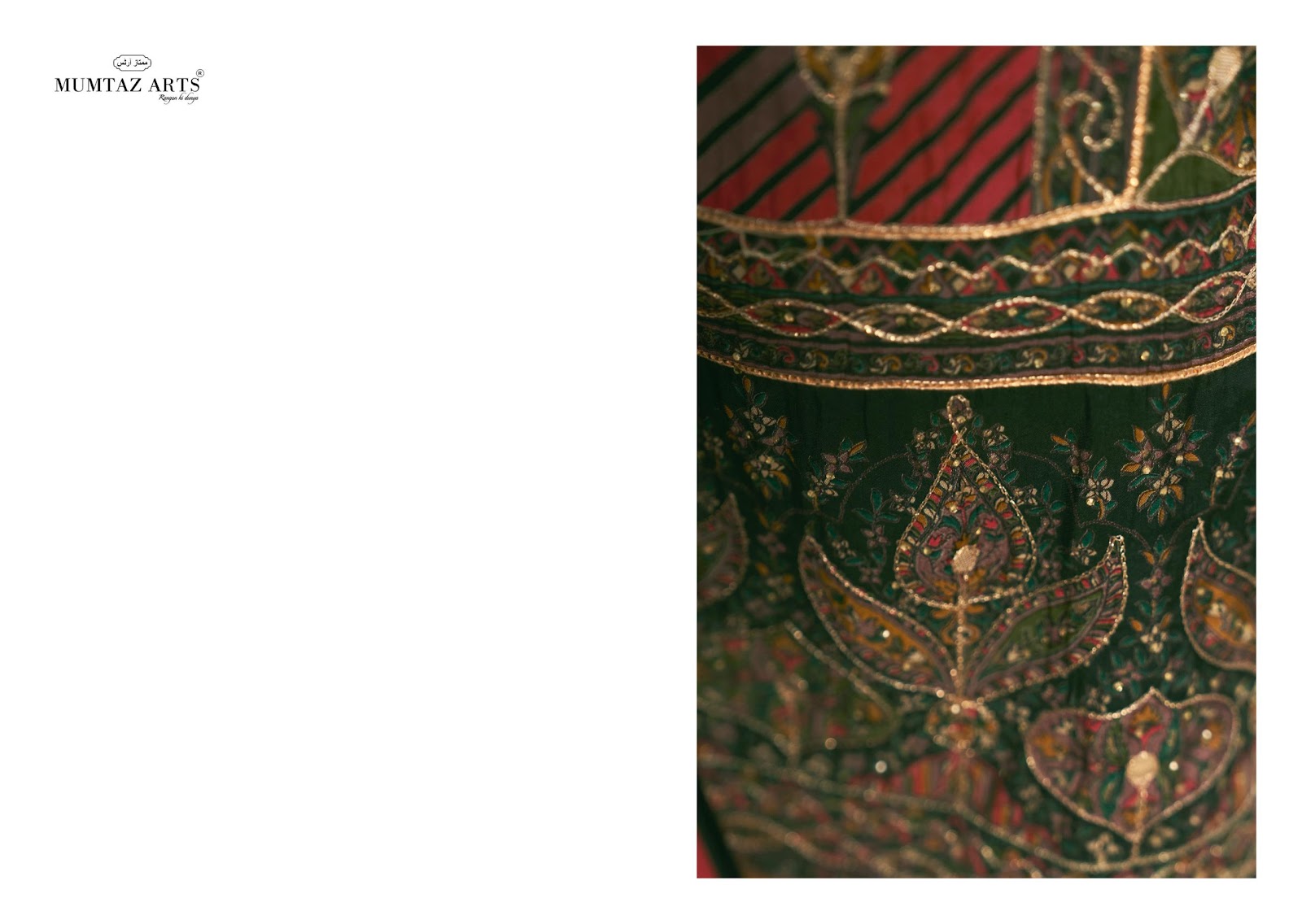 Muskan Mumtaz Arts Viscose Muslin Karachi Salwar Suits Supplier