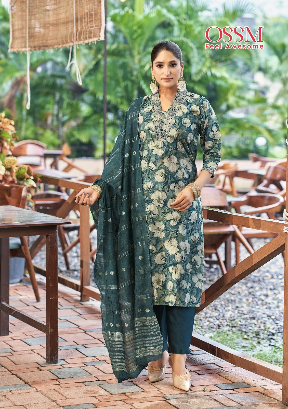 Muskan Vol 6 Ossm Vetican Silk Readymade Pant Style Suits Wholesale Rate