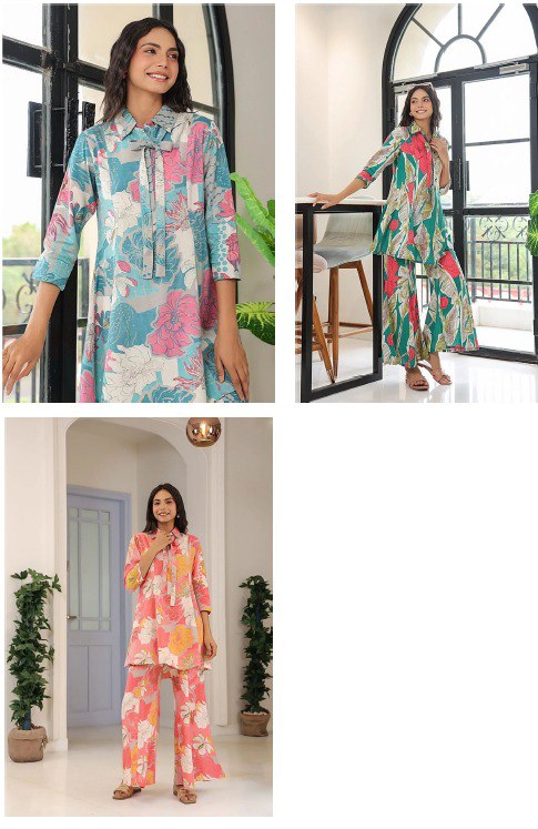 Muslin1010 Pavitra Sharma Premium Co Ord Set Manufacturer