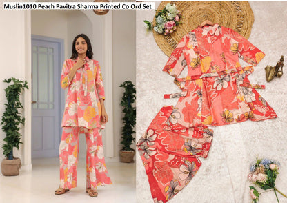 Muslin1010 Pavitra Sharma Premium Co Ord Set Manufacturer