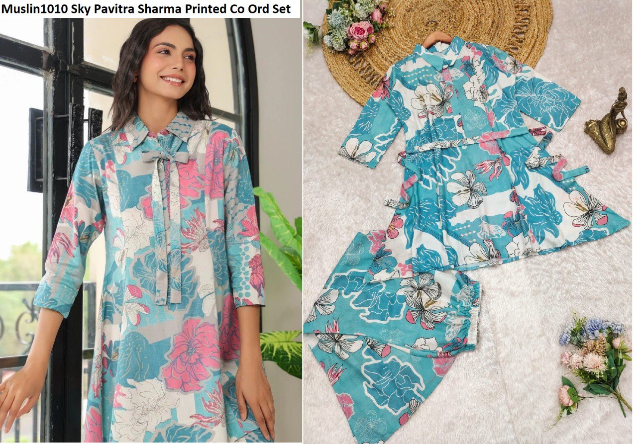 Muslin1010 Pavitra Sharma Premium Co Ord Set Manufacturer