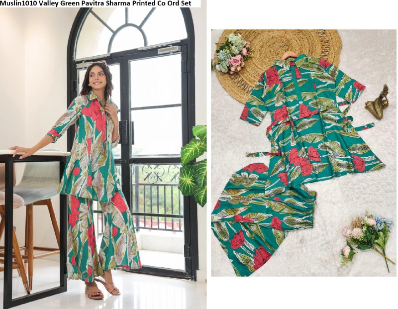 Muslin1010 Pavitra Sharma Premium Co Ord Set Manufacturer