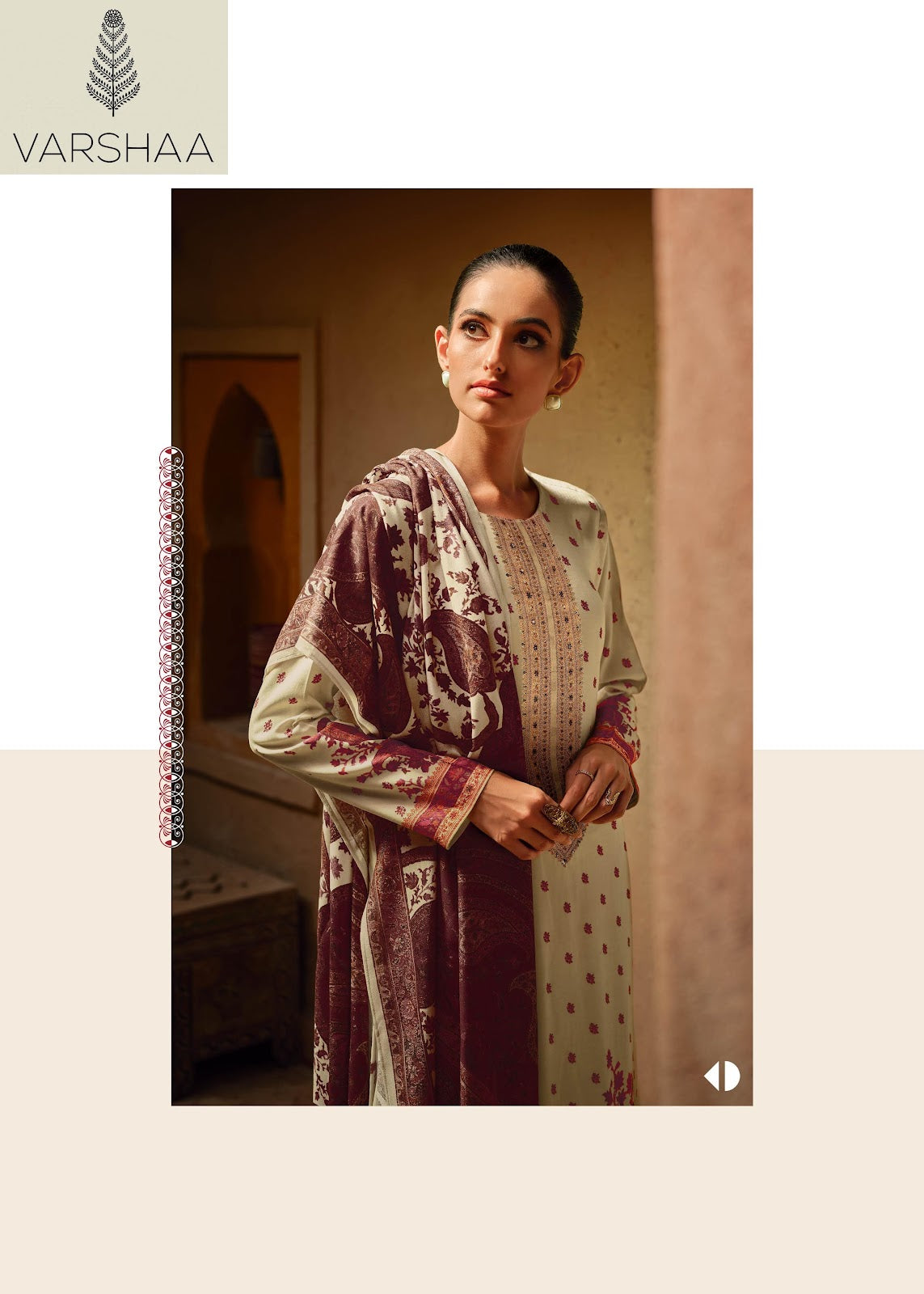 Muslin Varshaa Muslin Plazzo Style Suits Wholesale