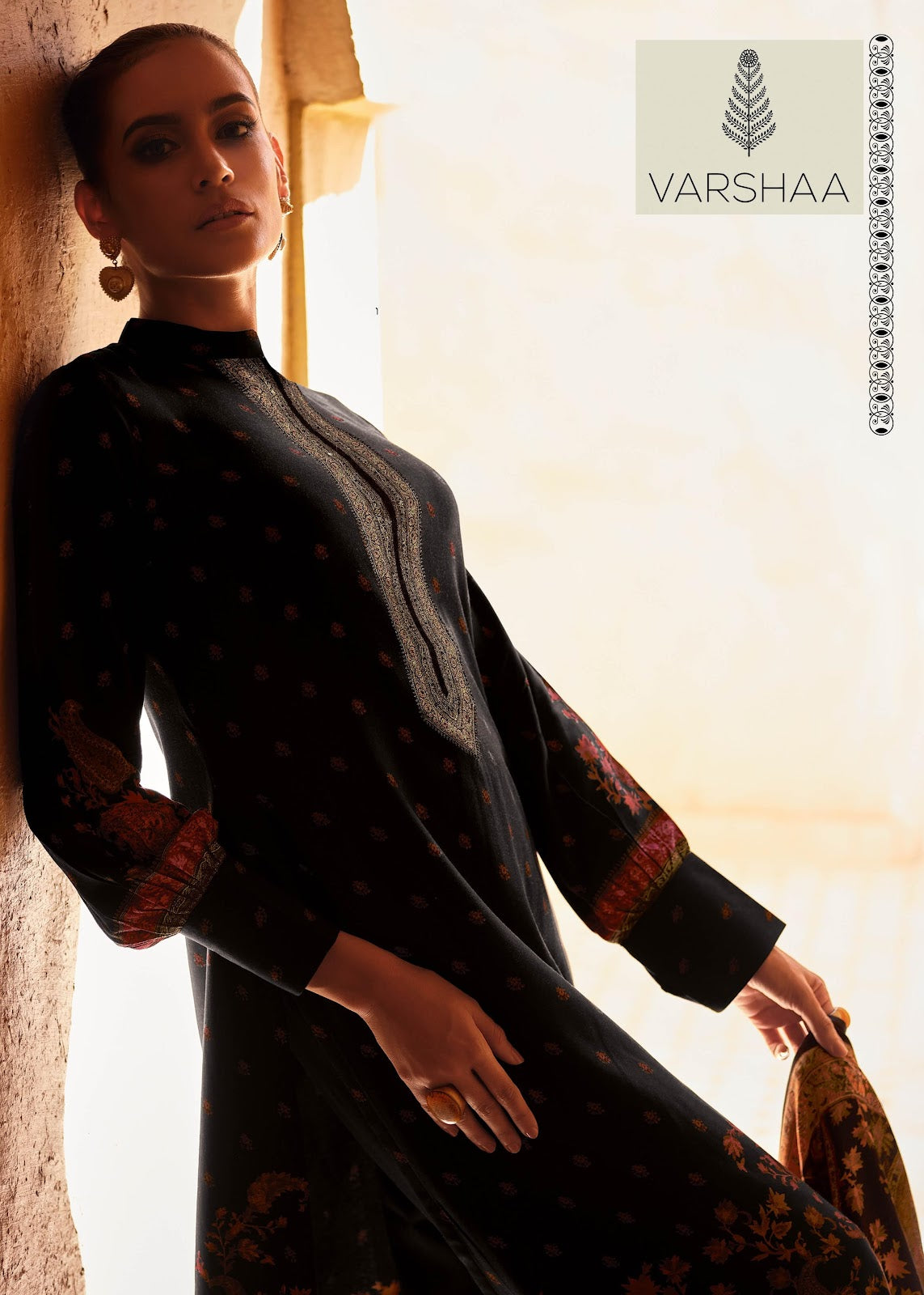 Muslin Varshaa Muslin Plazzo Style Suits Wholesale