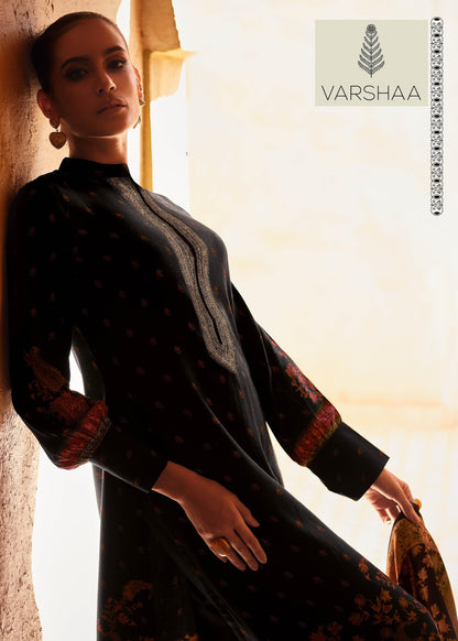 Muslin Varshaa Muslin Plazzo Style Suits Wholesale