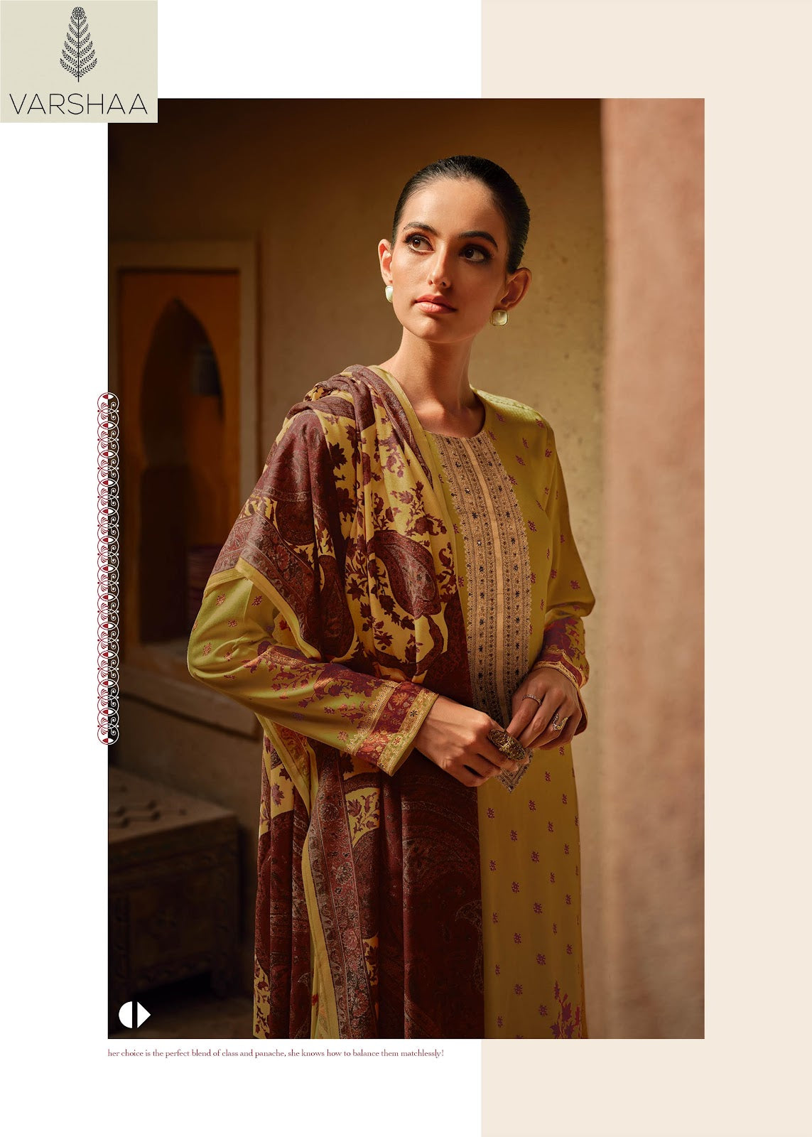 Muslin Varshaa Muslin Plazzo Style Suits Wholesale