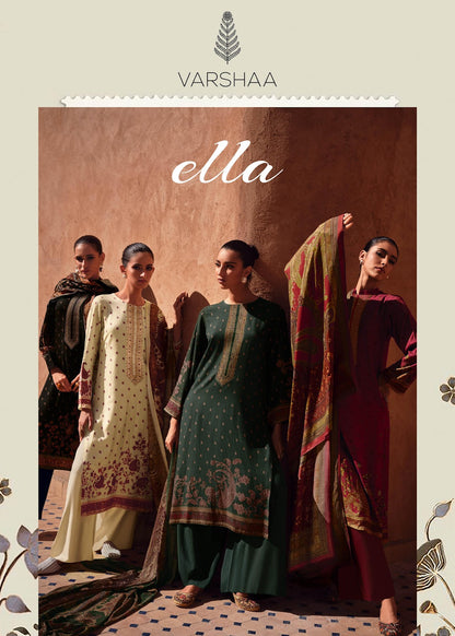 Muslin Varshaa Muslin Plazzo Style Suits Wholesale