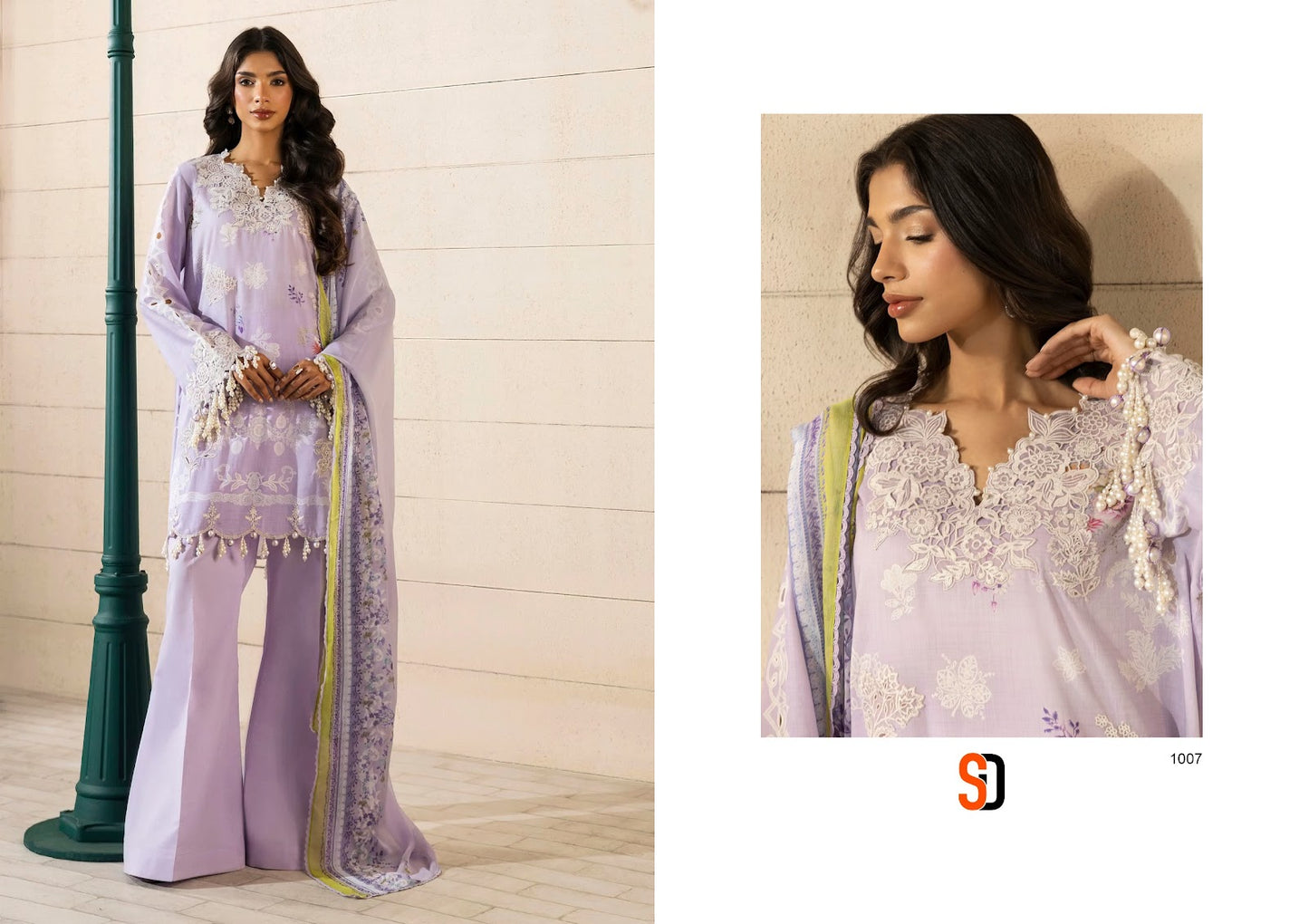 Muzlin Sana Safinaz Shraddha Designer Lawn Cotton Pakistani Patch Work Suits Supplier