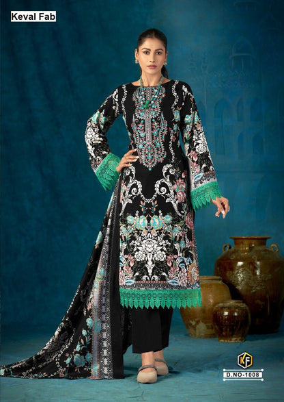 Muzlin Vol 1 Mizaj Keval Fab Soft Cotton Karachi Salwar Suits Wholesale Price