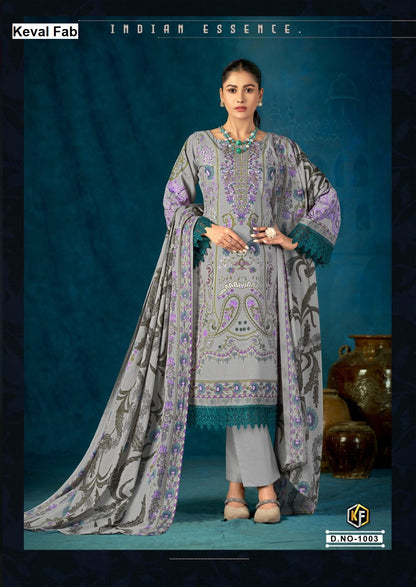 Muzlin Vol 1 Mizaj Keval Fab Soft Cotton Karachi Salwar Suits Wholesale Price