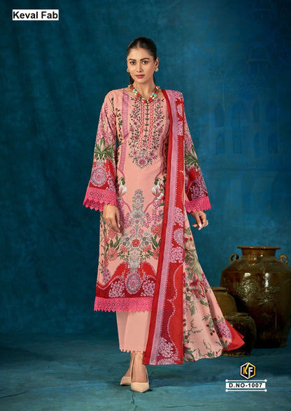 Muzlin Vol 1 Mizaj Keval Fab Soft Cotton Karachi Salwar Suits Wholesale Price