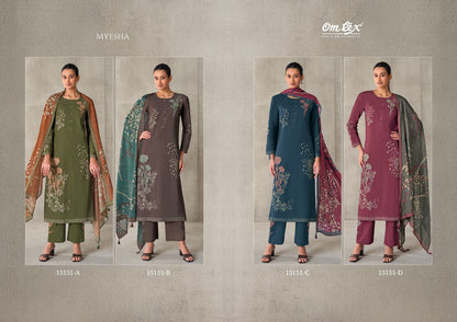 Myesha Omtex Cotton Pant Style Suits Manufacturer Ahmedabad