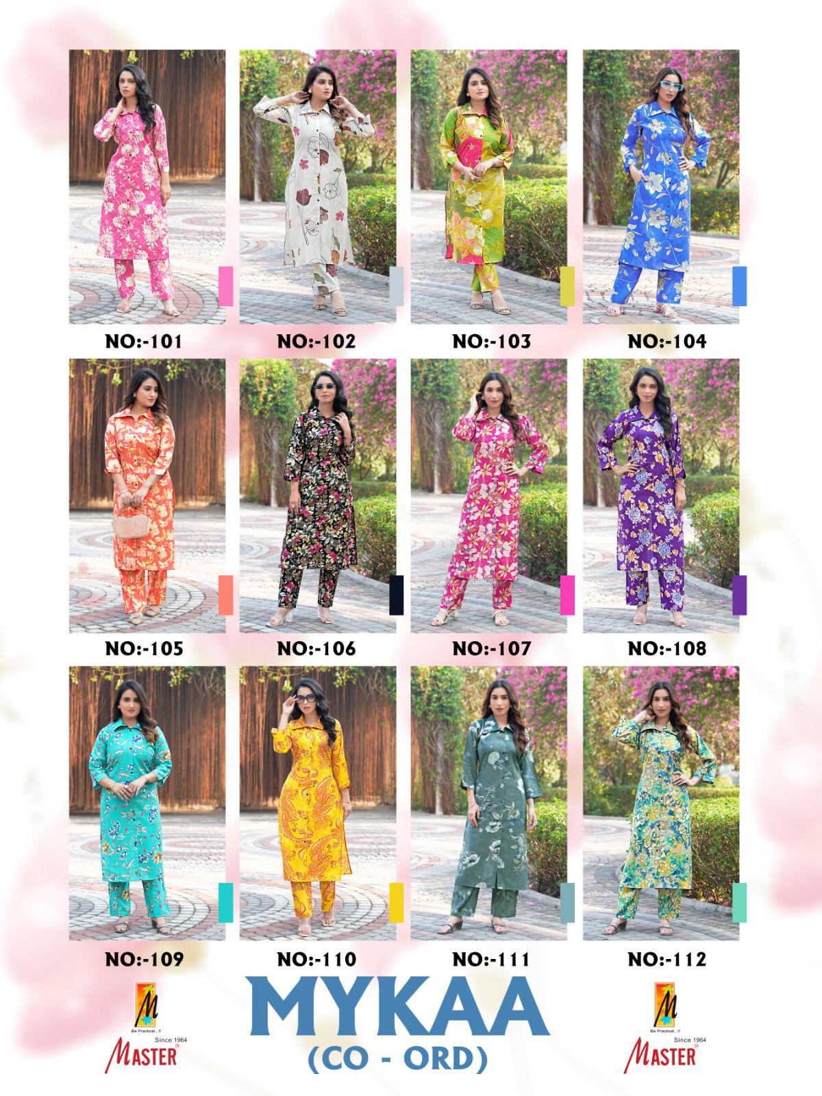 Mykaa Master Roman Co Ord Set Wholesale Rate