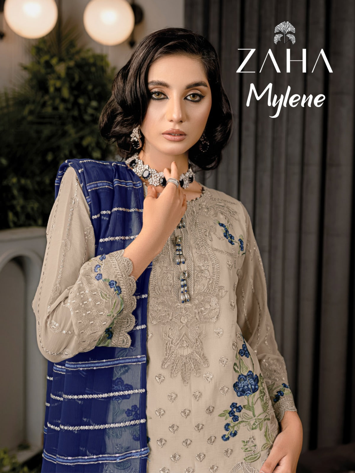 Mylene Vol 1 Zaha Georgette Pakistani Salwar Suits