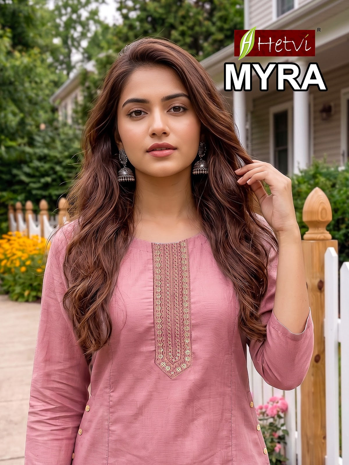 Myra Hetvi Silk Anarkali Kurtis Wholesale Price