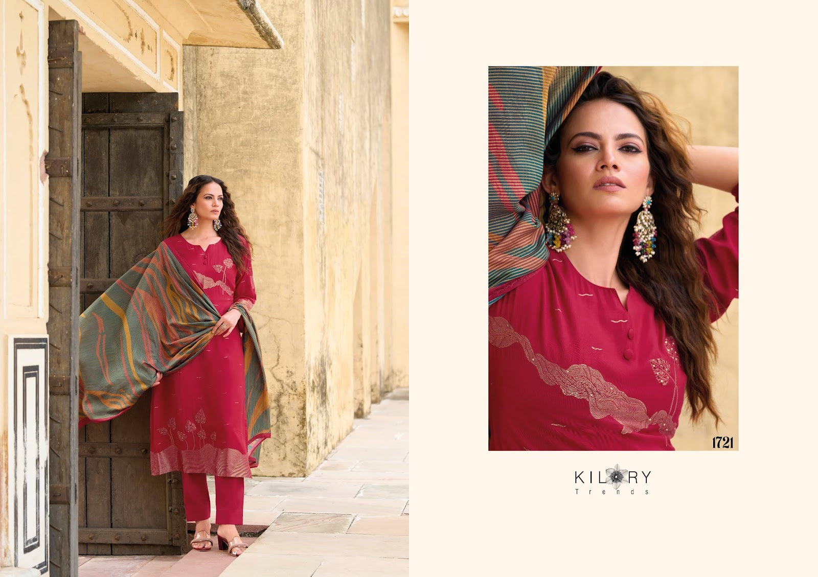 Myra Kilory Pure Muslin Pant Style Suits Manufacturer Gujarat