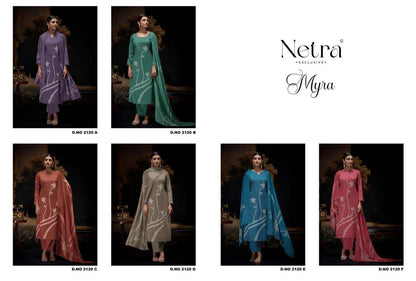 Myra Netra Cotton Pant Style Suits Wholesaler Ahmedabad