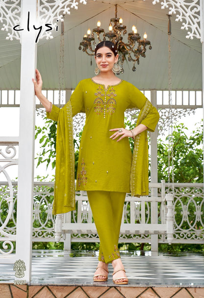 Myraah Clysi Gadwal Readymade Suits Exporter Ahmedabad