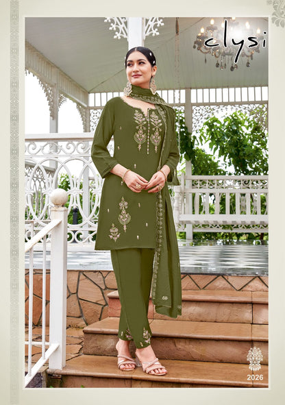 Myraah Clysi Gadwal Readymade Suits Exporter Ahmedabad