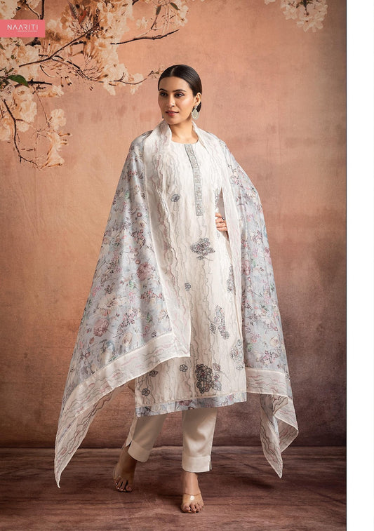 Mysa Naariti Organza Pant Style Suits Manufacturer