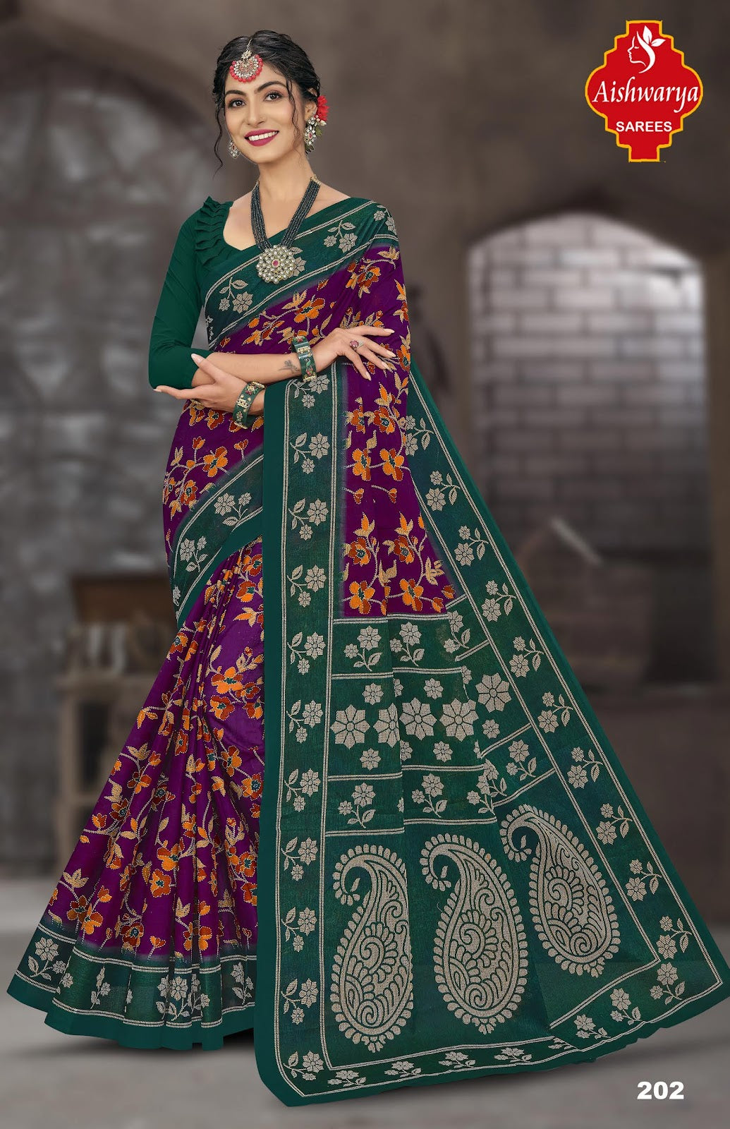 Mysore Masleen Vol 2 Aishwarya Cotton Sarees Supplier Gujarat