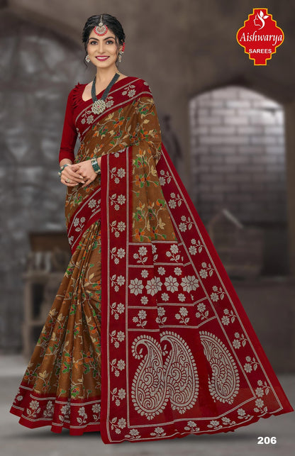 Mysore Masleen Vol 2 Aishwarya Cotton Sarees Supplier Gujarat