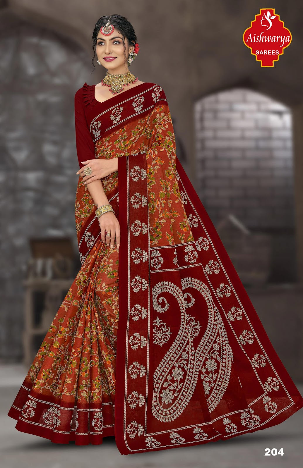 Mysore Masleen Vol 2 Aishwarya Cotton Sarees Supplier Gujarat