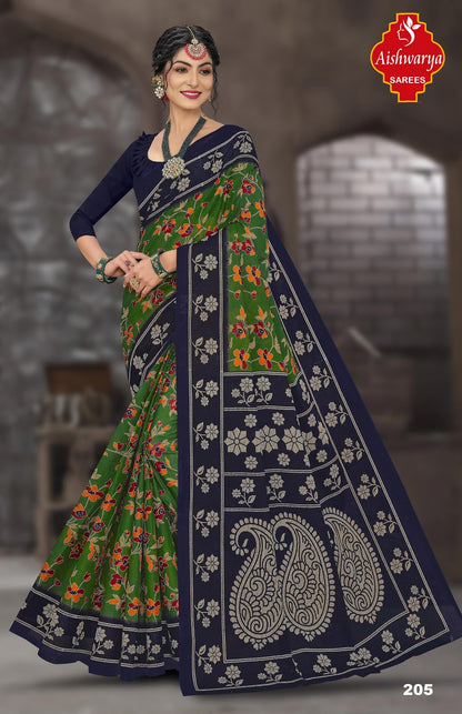 Mysore Masleen Vol 2 Aishwarya Cotton Sarees Supplier Gujarat