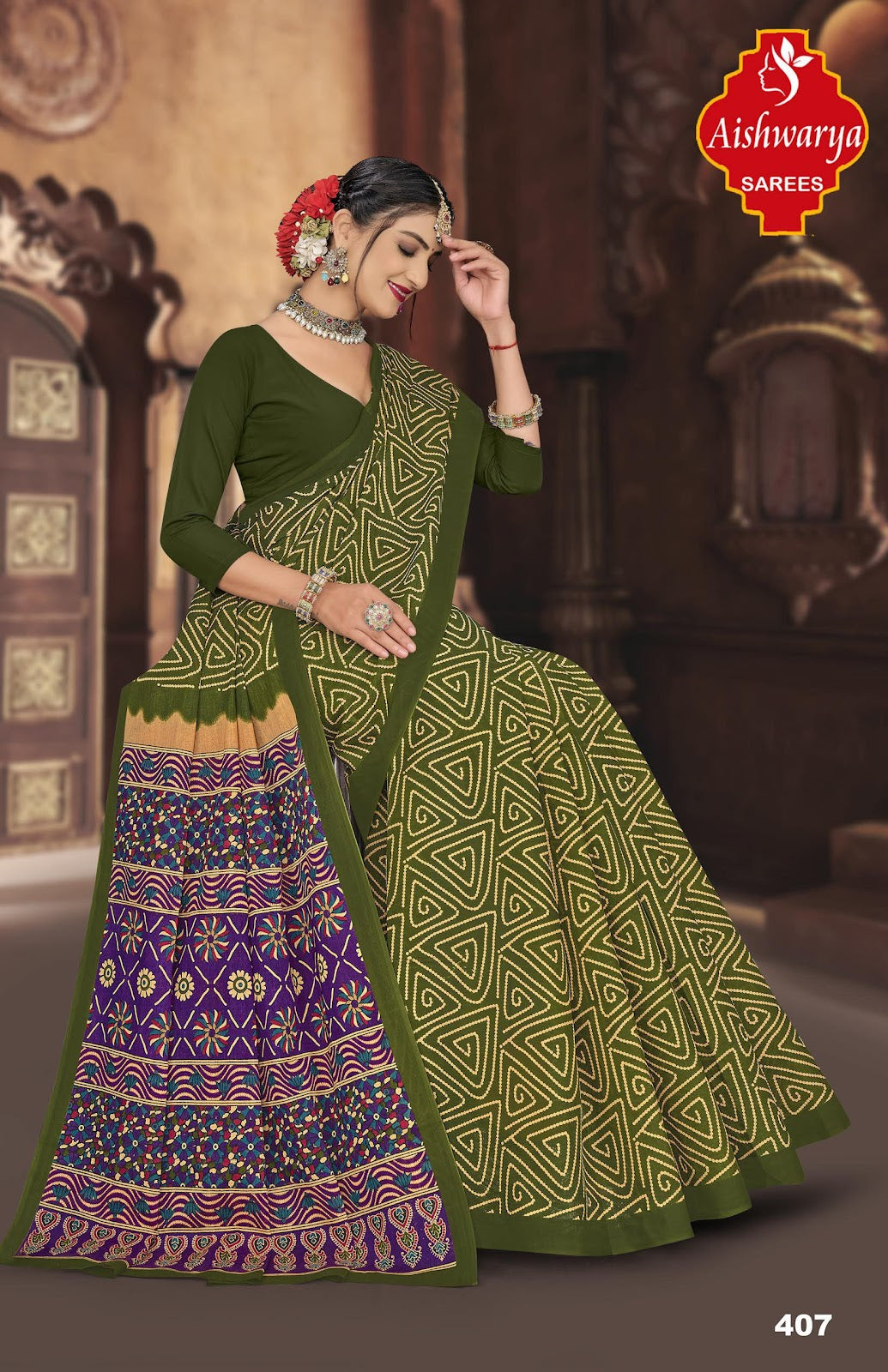 Mysore Masleen Vol 4 Aishwarya Cotton Sarees Supplier Ahmedabad