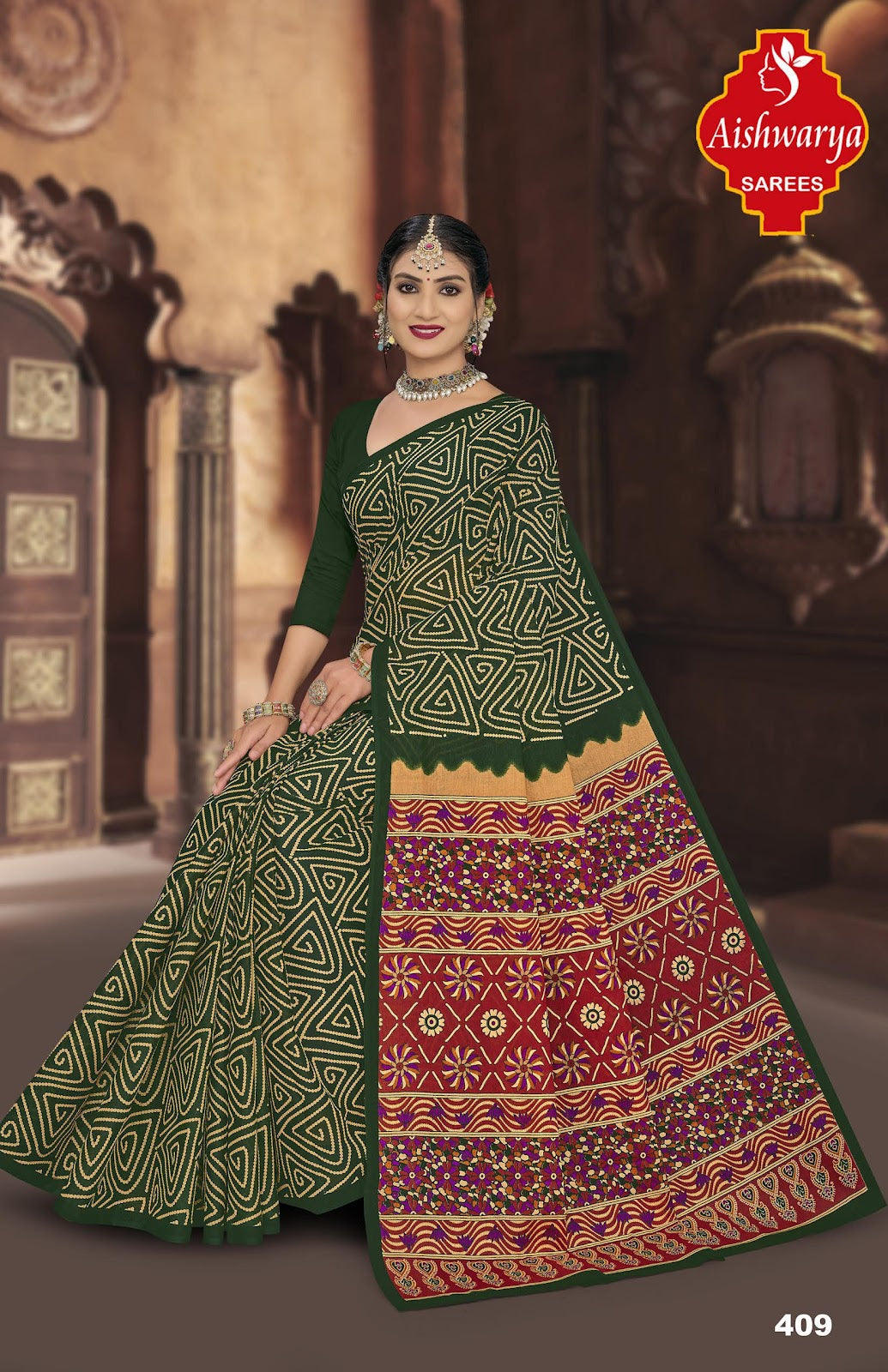 Mysore Masleen Vol 4 Aishwarya Cotton Sarees Supplier Ahmedabad